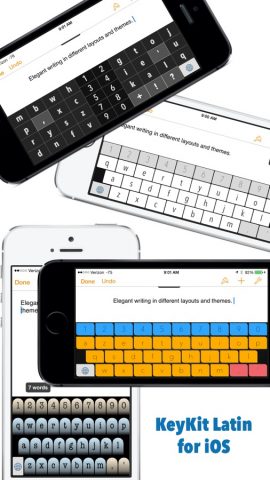 KeyKit Latin для iOS — скриншот 5