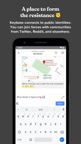 Keybase для Android — скриншот 4