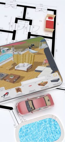 Keyplan 3D Lite — Home design для iOS — скриншот 2