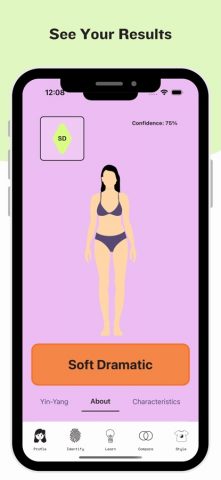 Kibbe Body для iOS — скриншот 3