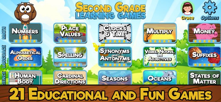 Kids English Grammar & Math для iOS — скриншот 1