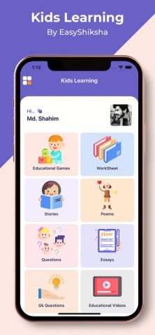 Kids Learning by EasyShiksha для iOS — скриншот 2