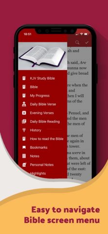 King James Study Bible — Audio для iOS — скриншот 1