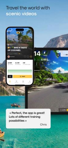 Kinomap: Bike, Run, Row для iOS — скриншот 2
