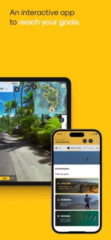 Kinomap: Bike, Run, Row для iOS — скриншот 3