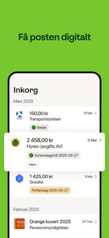Kivra для iOS — скриншот 3