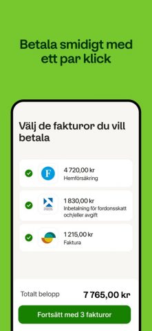 Kivra для iOS — скриншот 4