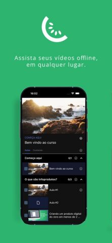 Kiwify Cursos для iOS — скриншот 1