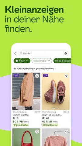 Kleinanzeigen: Jetzt ohne eBay для Android — скриншот 3
