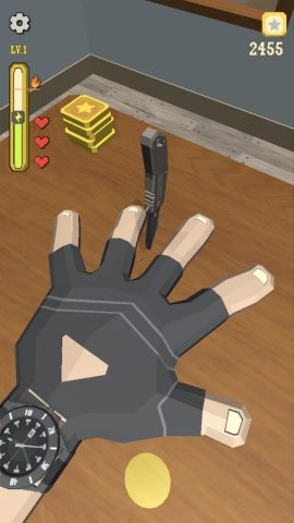 Knife Finger Game для Android — скриншот 1