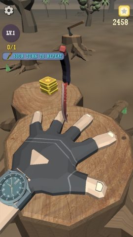 Knife Finger Game для Android — скриншот 2