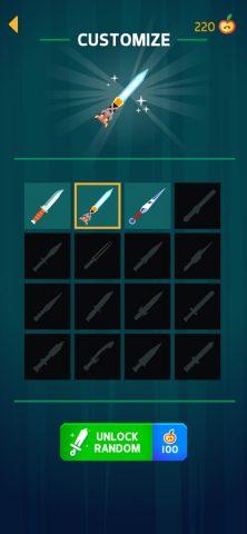 Knife Hit для iOS — скриншот 4