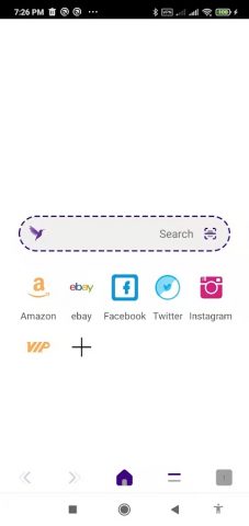 Колибри Браузер для Android — скриншот 3