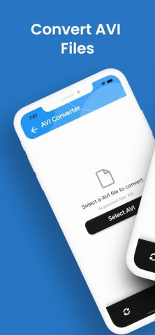 Конвертер AVI для iOS — скриншот 1