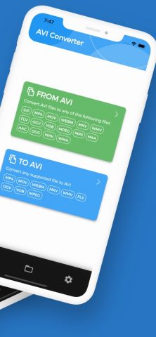 Конвертер AVI для iOS — скриншот 2