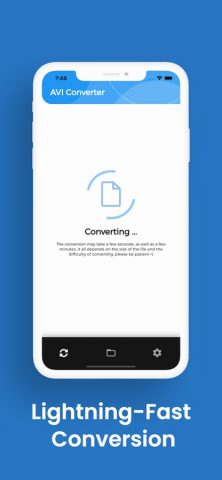 Конвертер AVI для iOS — скриншот 4