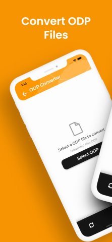 Конвертер ODP для iOS — скриншот 1