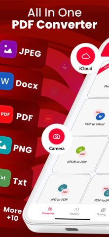 Конвертер PDF во все форматы — для iOS — скриншот 1