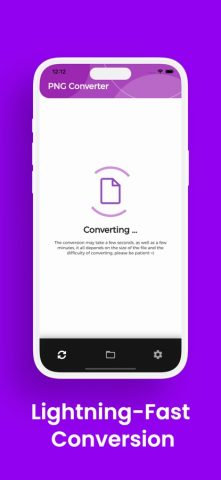 Конвертер PNG для iOS — скриншот 4