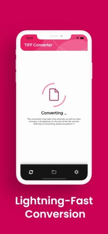 Конвертер TIFF для iOS — скриншот 4