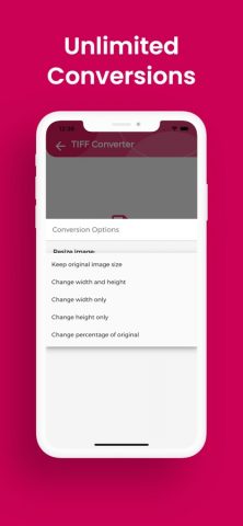 Конвертер TIFF для iOS — скриншот 5