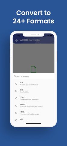 Конвертер WORD, DOCX в PDF для iOS — скриншот 3