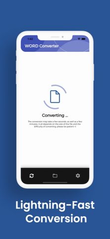 Конвертер WORD, DOCX в PDF для iOS — скриншот 4