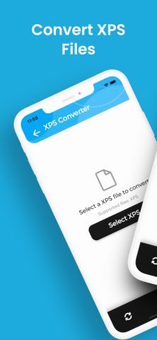 Конвертер XPS для iOS — скриншот 1