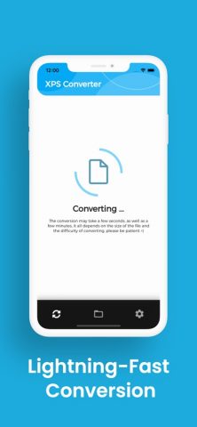 Конвертер XPS для iOS — скриншот 4