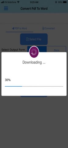 Конвертировать PDF в Word для iOS — скриншот 4