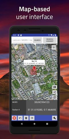 Координаты — GPS конвертер для Android — скриншот 5