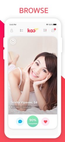 Kooup — Date Your Soulmate для iOS — скриншот 1