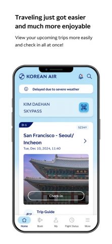 Korean Air My для iOS — скриншот 2