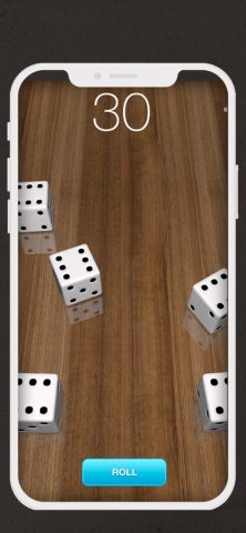 Кости 3D для iOS — скриншот 3