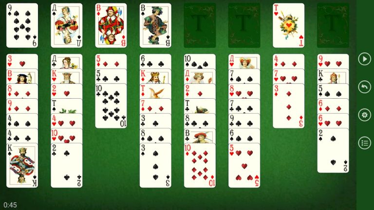 Ретро Косынка — Пасьянс для Android — скриншот 4