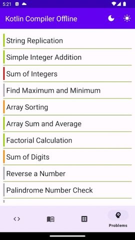 Kotlin Compiler Offline для Android — скриншот 3