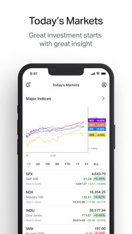 Koyfin: Stock Market Analysis для Android — скриншот 1