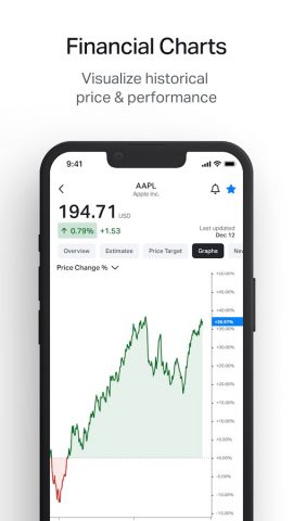 Koyfin: Stock Market Analysis для Android — скриншот 3