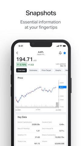 Koyfin: Stock Market Analysis для Android — скриншот 5