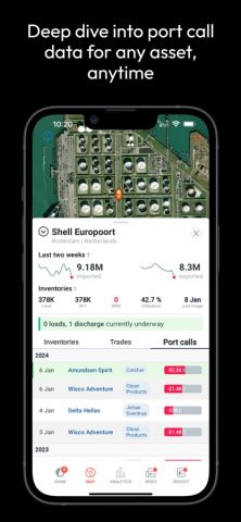 Kpler: Commodities Market Data для iOS — скриншот 4