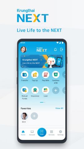 Krungthai NEXT для Android — скриншот 1