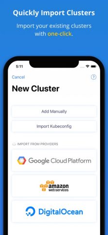 Kuber — Kubernetes Dashboard для iOS — скриншот 3