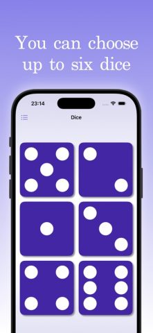 Кубики для игр для iOS — скриншот 1