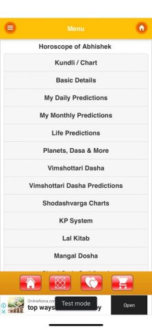 Kundli Software для iOS — скриншот 3