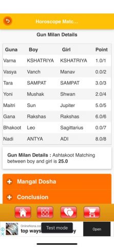 Kundli Software для iOS — скриншот 4