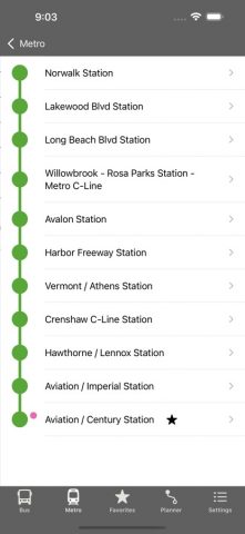 LA Metro and Bus для iOS — скриншот 3