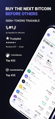 LATOKEN: Trade Any Crypto для Android — скриншот 1