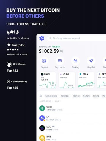 LATOKEN: Trade Any Crypto для Android — скриншот 5