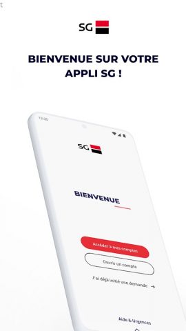 L’Appli SG для Android — скриншот 1