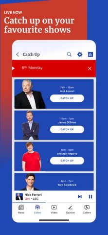 LBC: UK, World & Breaking News для iOS — скриншот 3